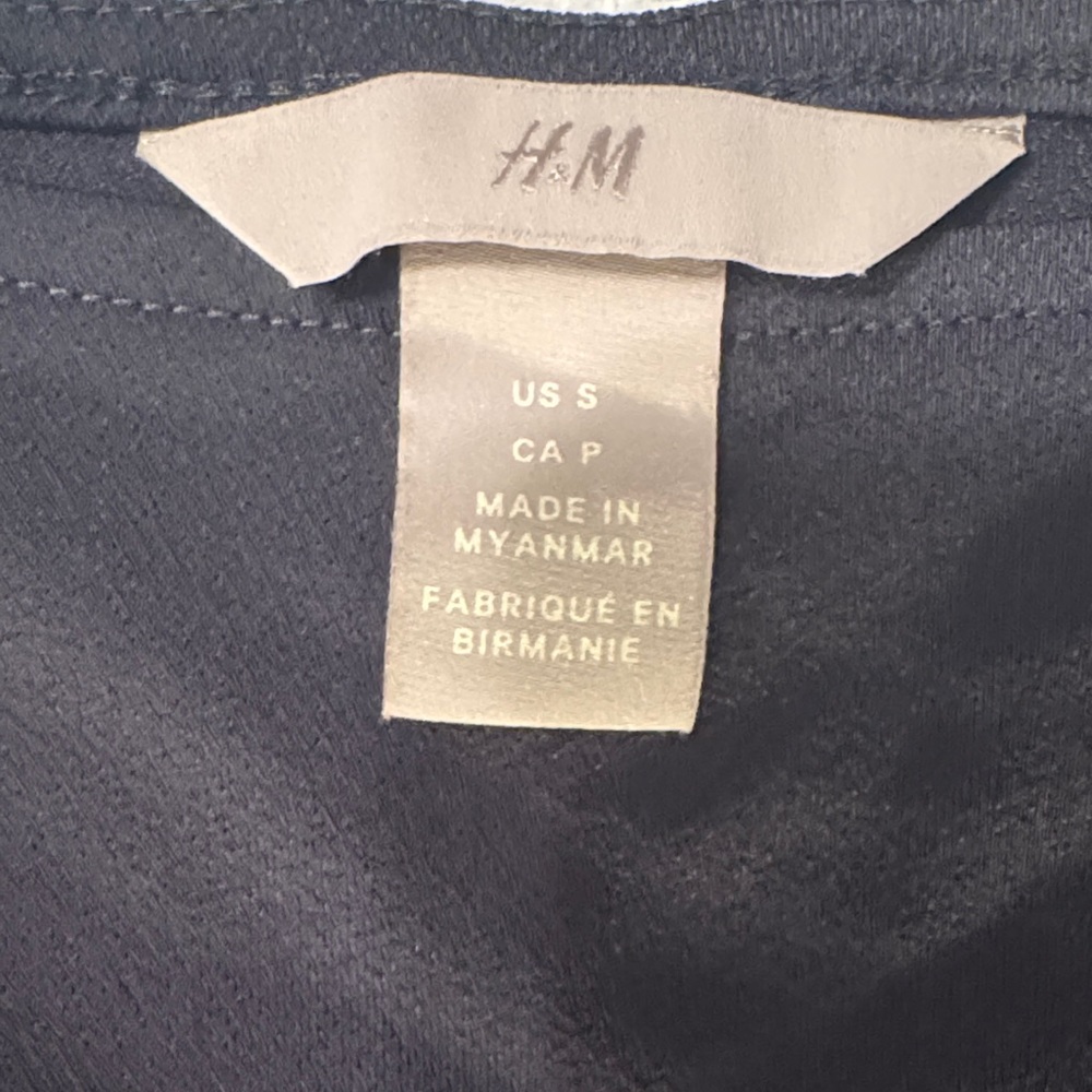 H&M Classic dark blue Blouse - Picture 3 of 3